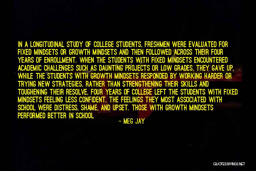 Challenges And Growth Quotes By Meg Jay Challenges And Growth Quotes By Meg Jay