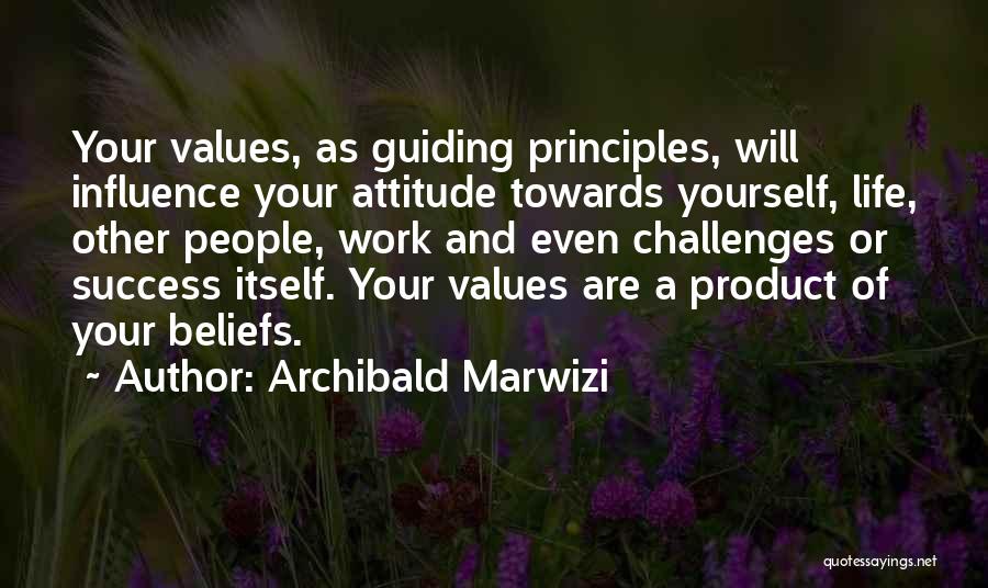 Challenges And Leadership Quotes By Archibald Marwizi