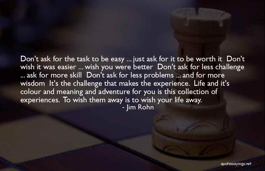 Challenges And Problems Quotes By Jim Rohn