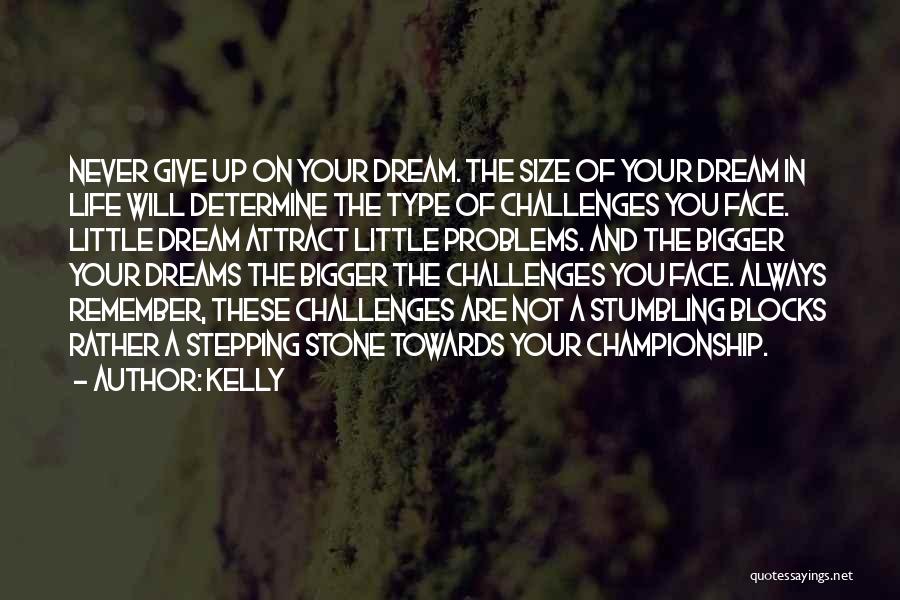 Challenges In Life Quotes By Kelly