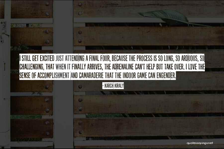 Challenging The Process Quotes By Karch Kiraly