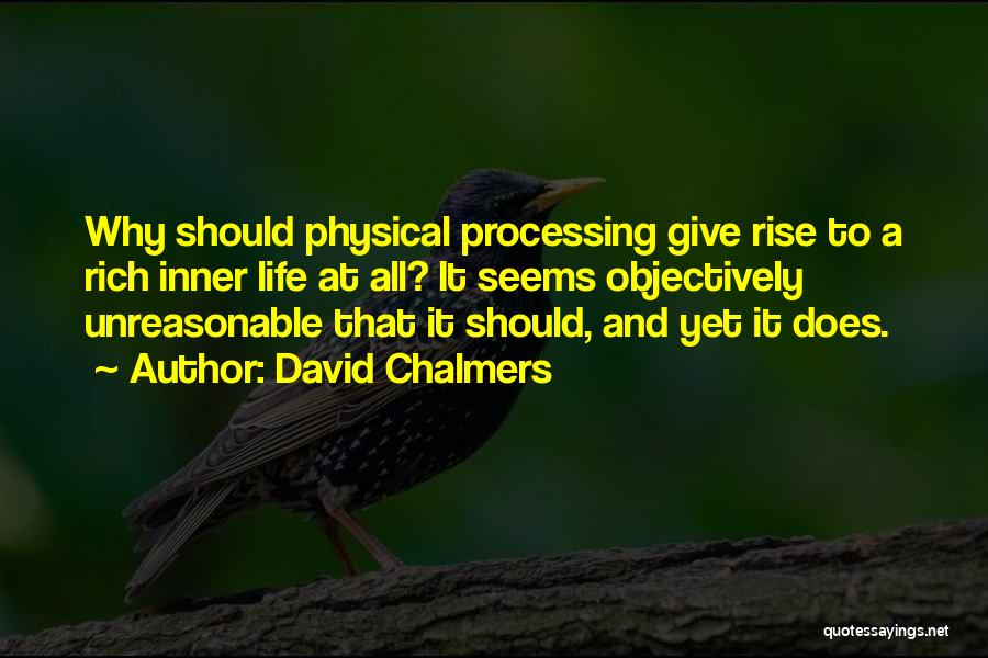 Chalmers Quotes By David Chalmers