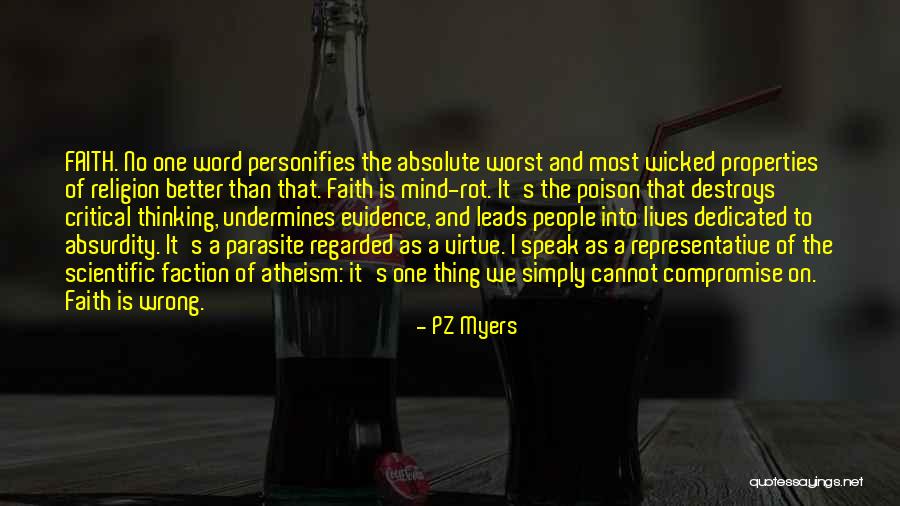 Chalom Agencies Quotes By PZ Myers Chalom Agencies Quotes By PZ Myers