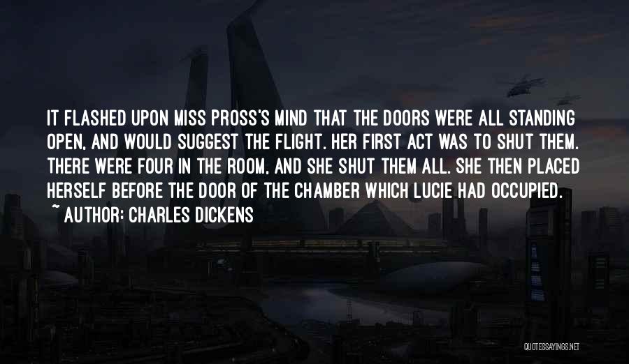 Chamber Quotes By Charles Dickens