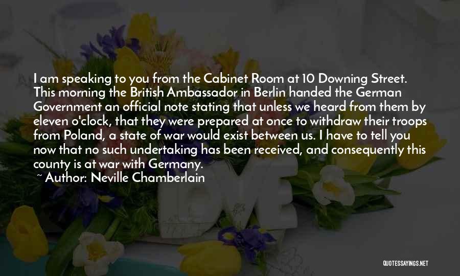 Chamberlain Neville Quotes By Neville Chamberlain