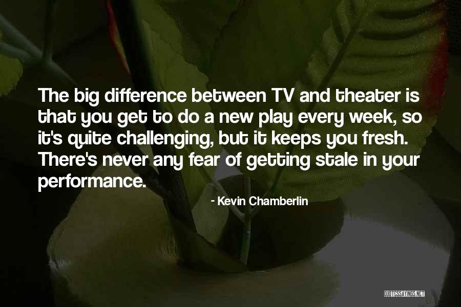 Chamberlin Quotes By Kevin Chamberlin Chamberlin Quotes By Kevin Chamberlin