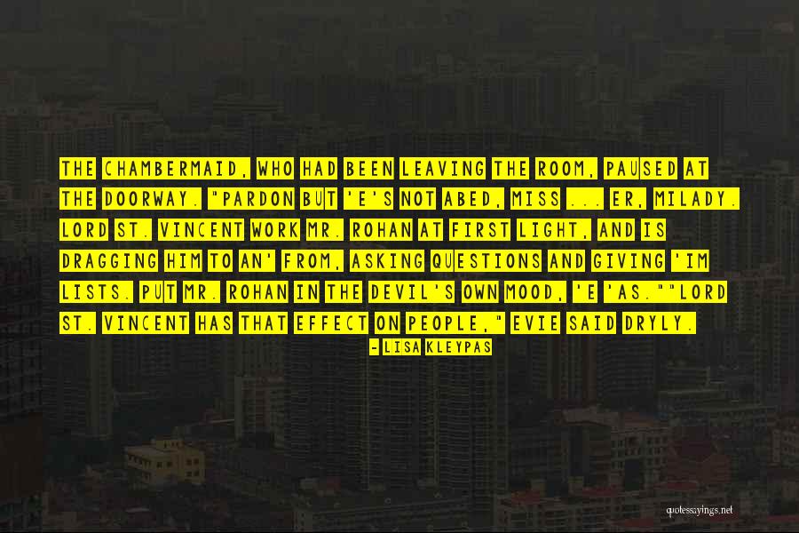 Chambermaid Quotes By Lisa Kleypas Chambermaid Quotes By Lisa Kleypas
