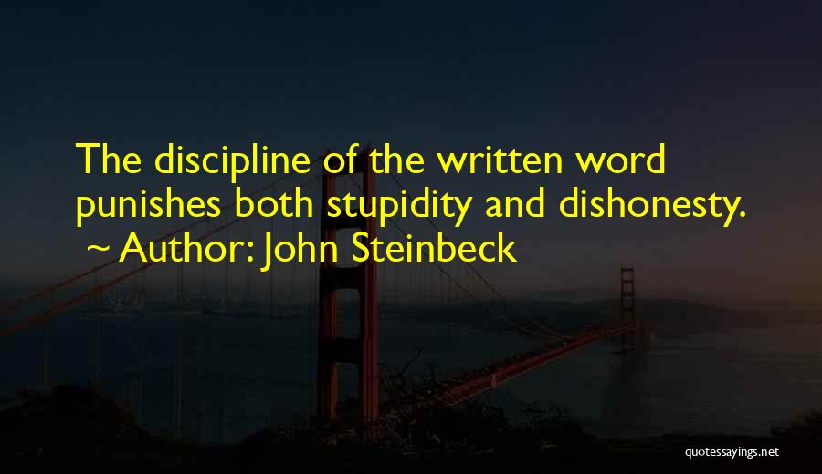 Chamfron Quotes By John Steinbeck