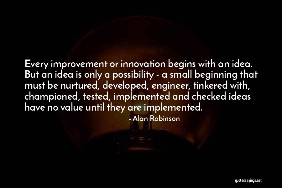 Championed Quotes By Alan Robinson Championed Quotes By Alan Robinson