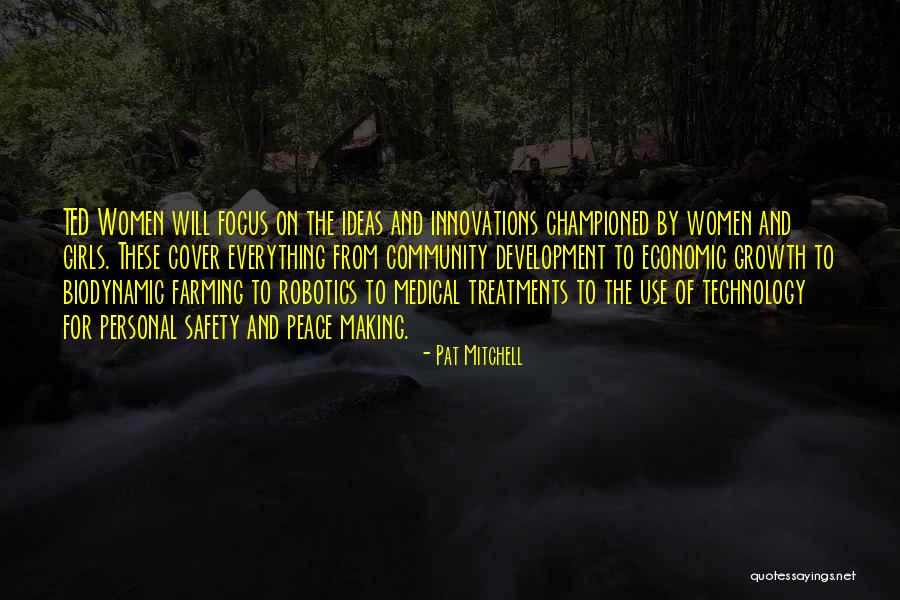 Championed Quotes By Pat Mitchell Championed Quotes By Pat Mitchell