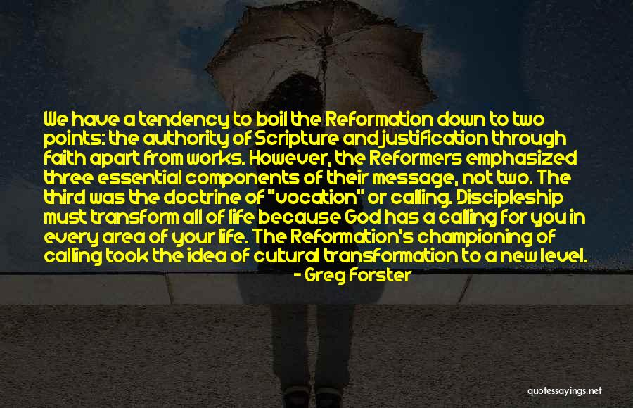 Championing Quotes By Greg Forster