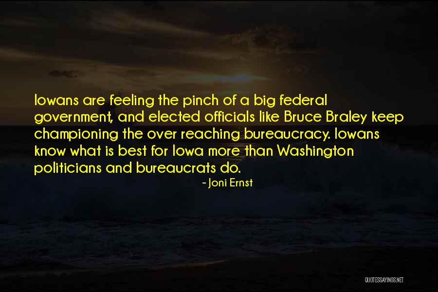 Championing Quotes By Joni Ernst
