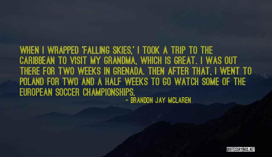 Championships Quotes By Brandon Jay McLaren