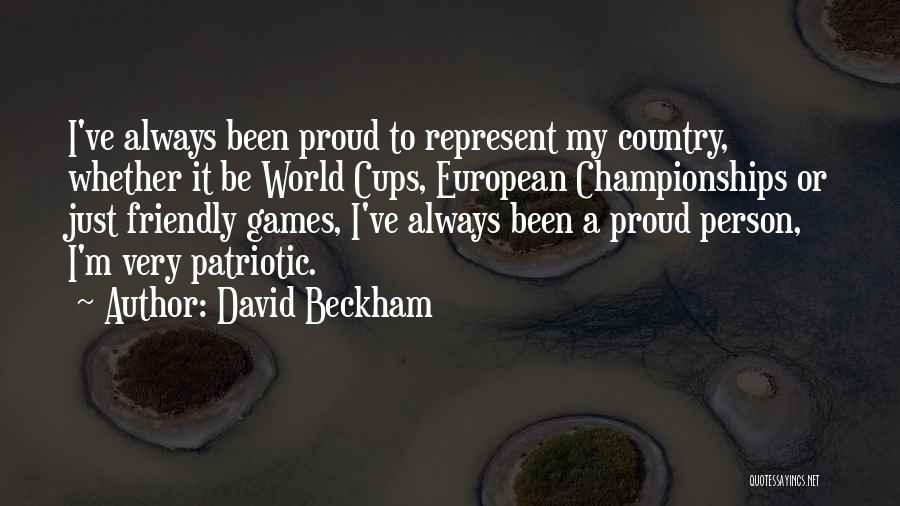 Championships Quotes By David Beckham