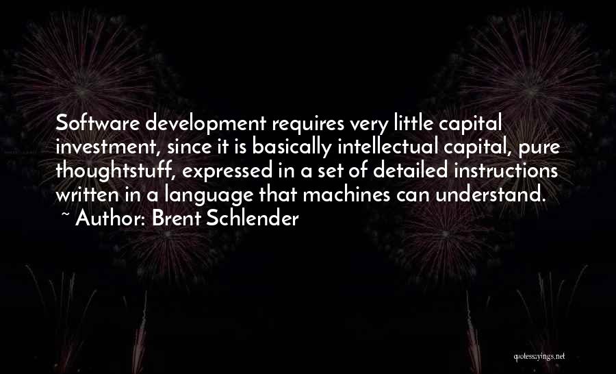 Chamsport Quotes By Brent Schlender
