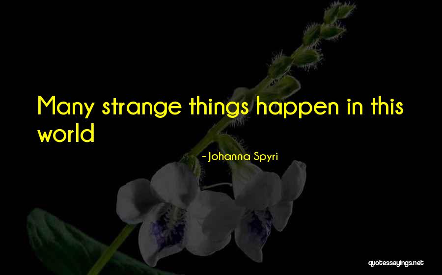 Chanana Pin Quotes By Johanna Spyri