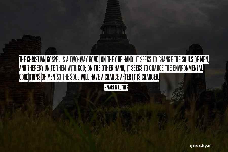 Chance And God Quotes By Martin Luther Chance And God Quotes By Martin Luther