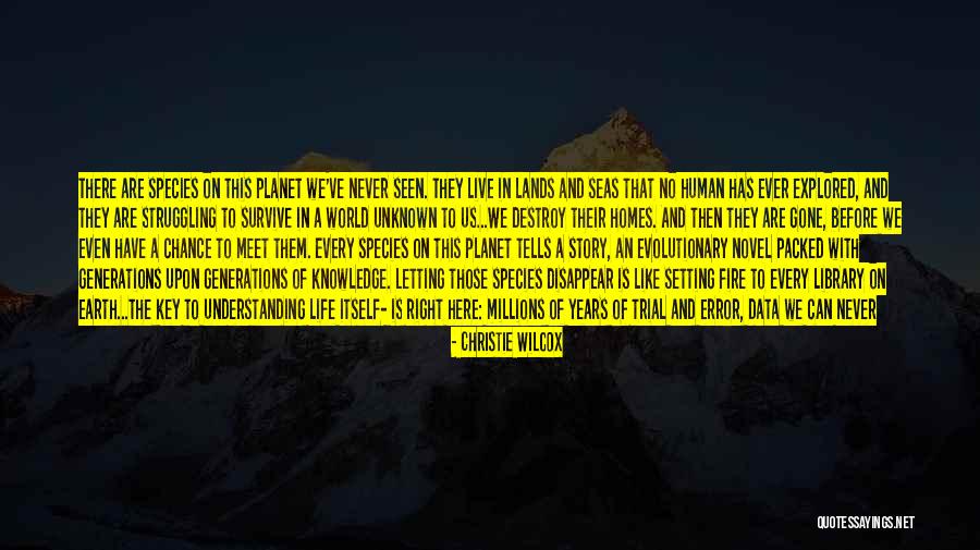Chance And Hope Quotes By Christie Wilcox Chance And Hope Quotes By Christie Wilcox