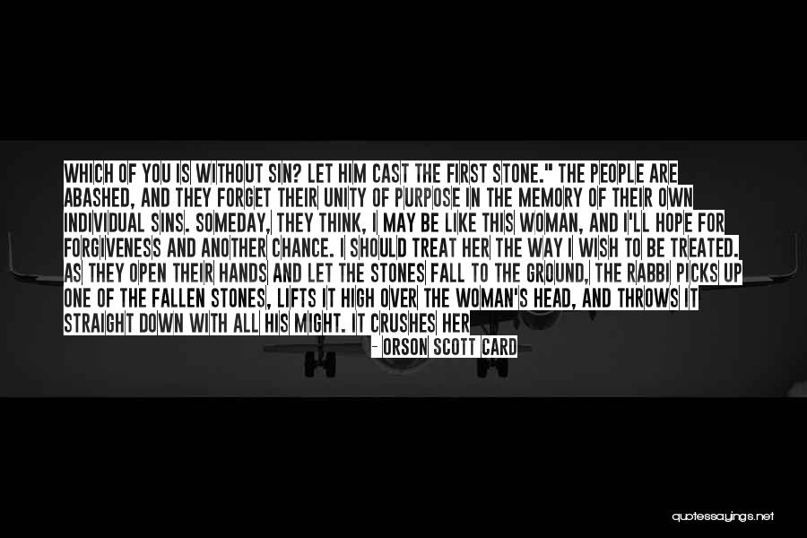 Chance And Hope Quotes By Orson Scott Card Chance And Hope Quotes By Orson Scott Card