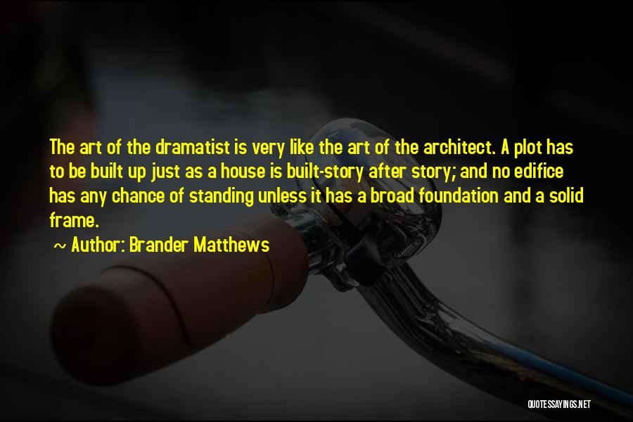 Chance Matthews Quotes By Brander Matthews