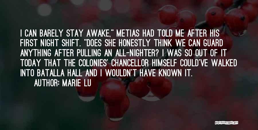 Chancellor Quotes By Marie Lu