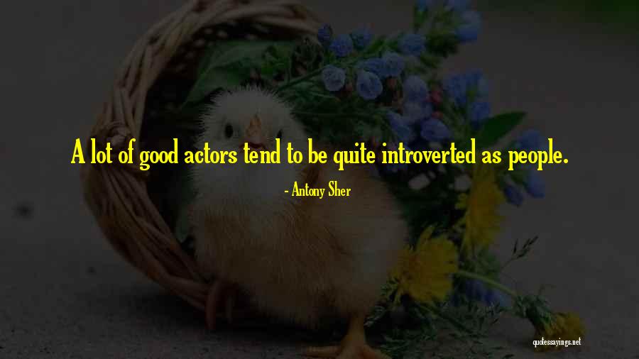 Chancery Village Quotes By Antony Sher Chancery Village Quotes By Antony Sher