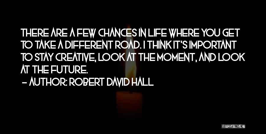 Chances In Life Quotes By Robert David Hall