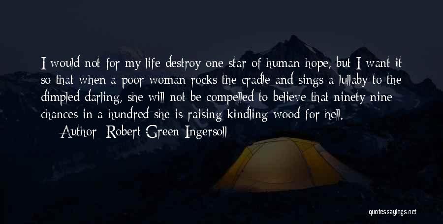 Chances In Life Quotes By Robert Green Ingersoll