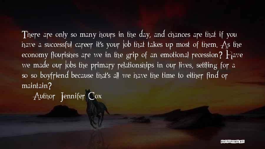 Chances In Relationships Quotes By Jennifer Cox