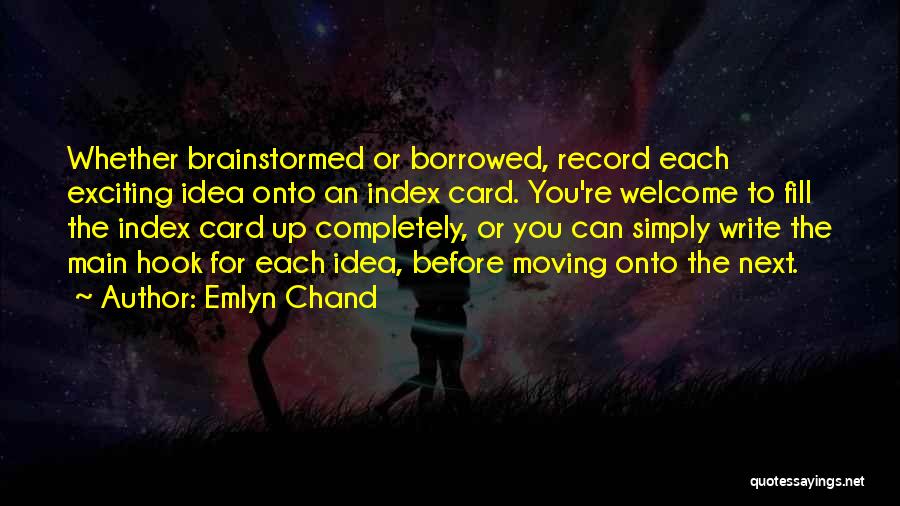 Chand Quotes By Emlyn Chand