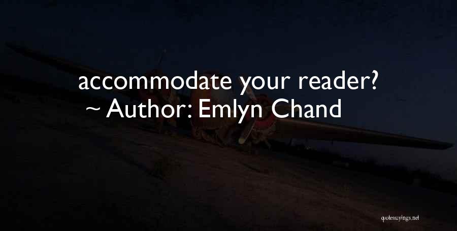 Chand Quotes By Emlyn Chand