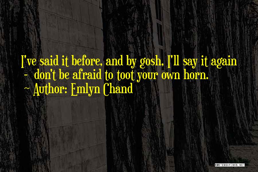 Chand Quotes By Emlyn Chand