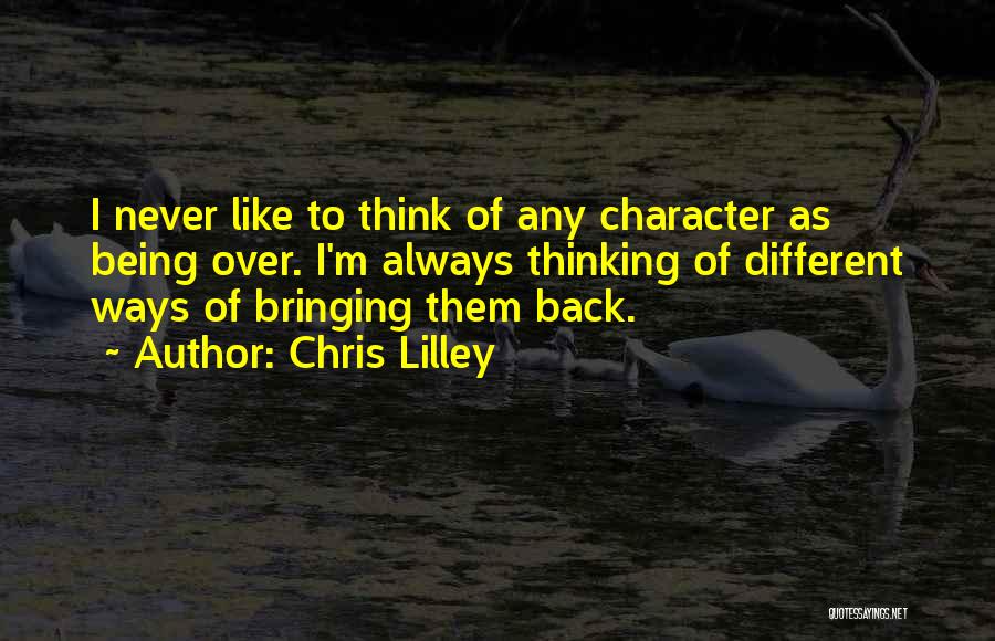 Chanda's Secrets Character Quotes By Chris Lilley