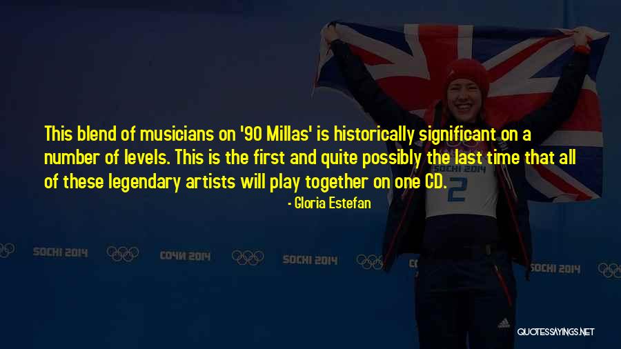 Chandira Hickson Quotes By Gloria Estefan Chandira Hickson Quotes By Gloria Estefan