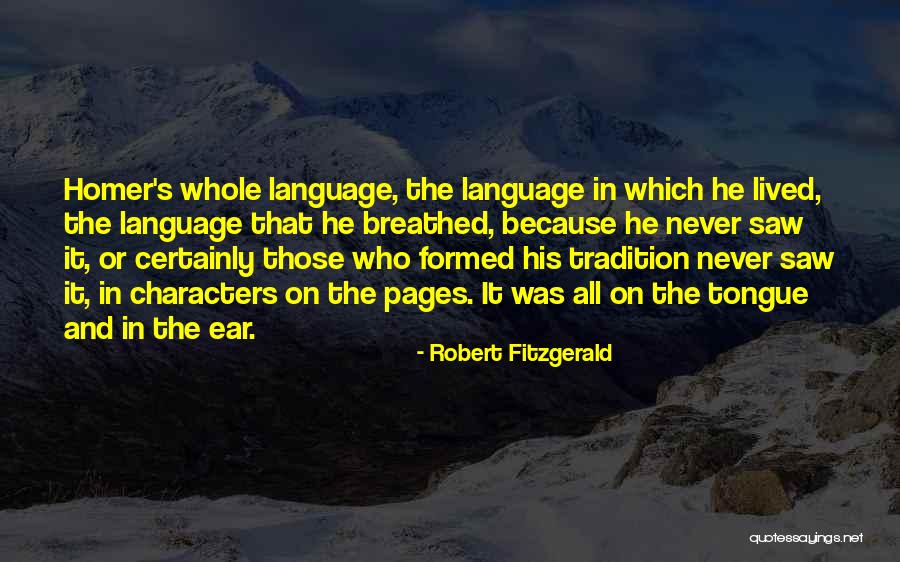 Chandos Roseville Quotes By Robert Fitzgerald Chandos Roseville Quotes By Robert Fitzgerald
