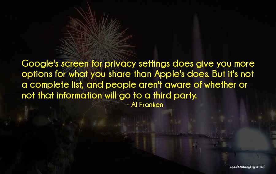 Chandrama Anderson Quotes By Al Franken