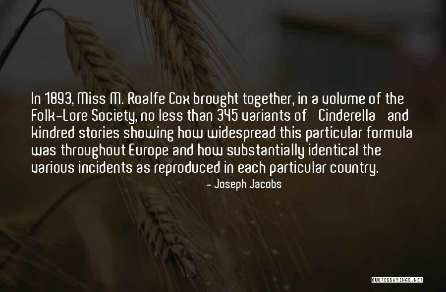 Chandrasekaran Kalyanasundaram Quotes By Joseph Jacobs Chandrasekaran Kalyanasundaram Quotes By Joseph Jacobs