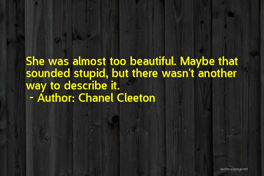 Chanel Cleeton Quotes 1188644