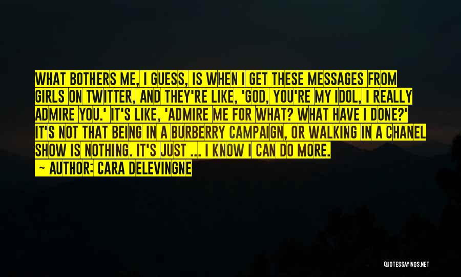 Chanel's Quotes By Cara Delevingne