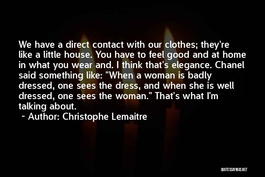 Chanel's Quotes By Christophe Lemaitre