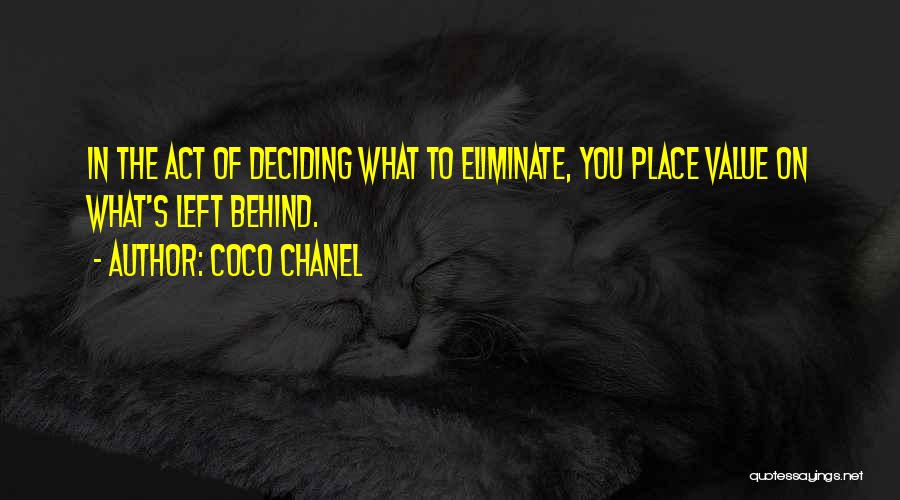 Chanel's Quotes By Coco Chanel