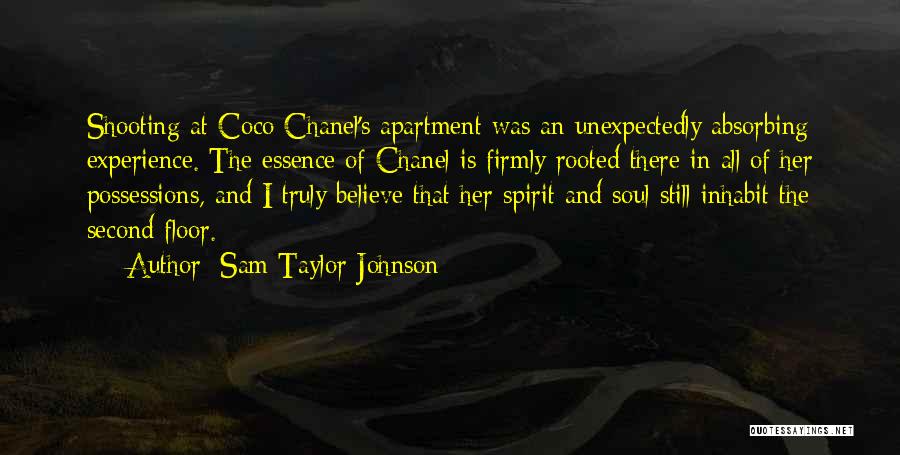 Chanel's Quotes By Sam Taylor-Johnson