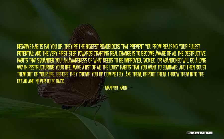 Change 4 Life Quotes By Manprit Kaur