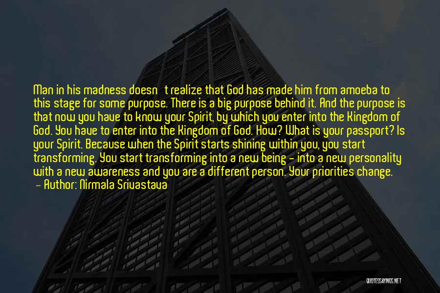 Change A Person Quotes By Nirmala Srivastava
