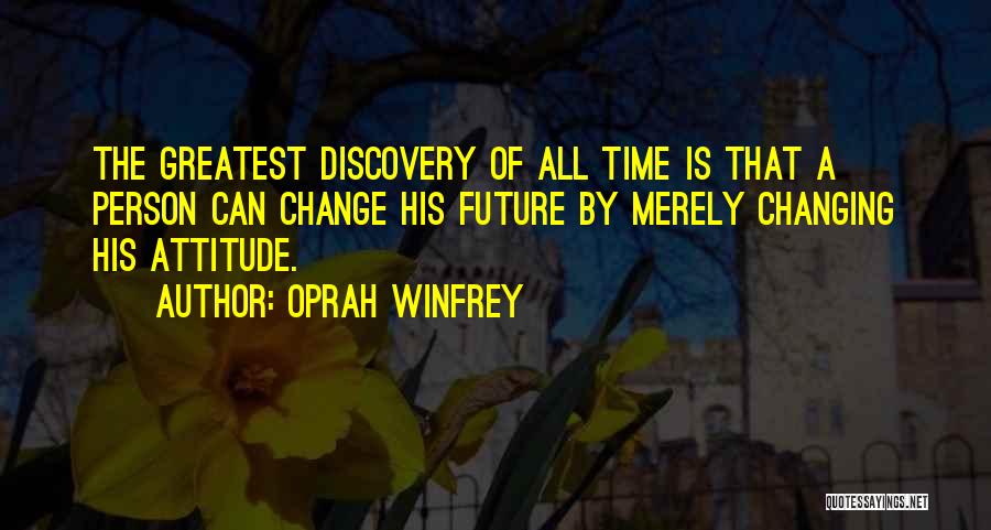 Change A Person Quotes By Oprah Winfrey