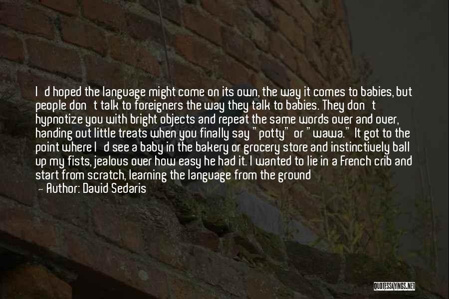 Change And Baby Quotes By David Sedaris