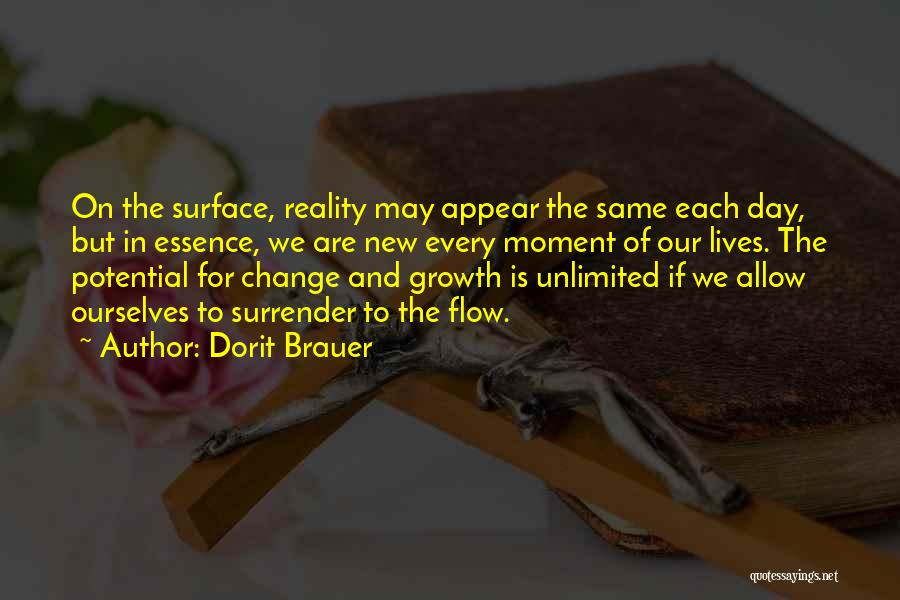 Change And Balance Quotes By Dorit Brauer