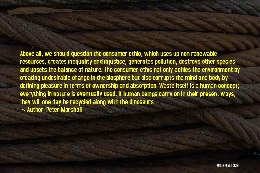 Change And Balance Quotes By Peter Marshall