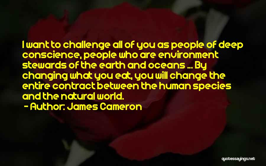 Change And Challenges Quotes By James Cameron