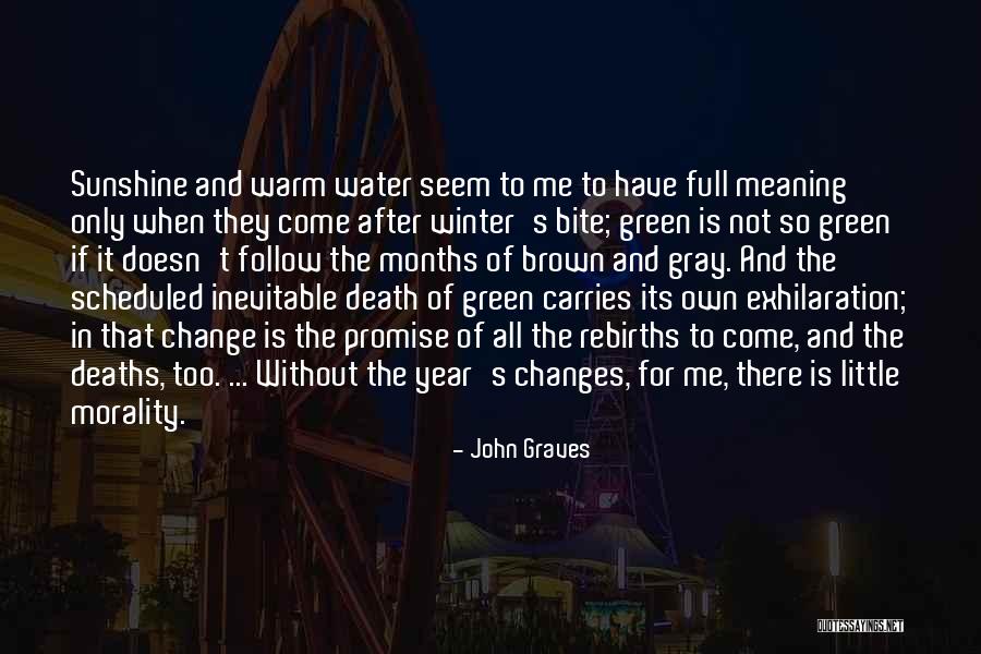 Change And Death Quotes By John Graves Change And Death Quotes By John Graves